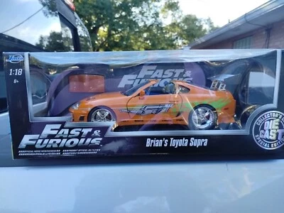 JADA 1994 Toyota SUPRA BRIAN O'CONNER/PAUL WALKER DROVE FAST & FURIOUS MOVIE - Image 1 of 4