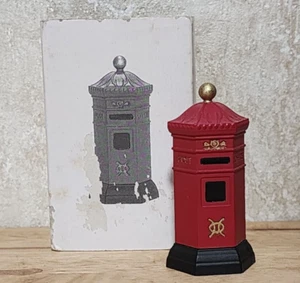 Dept 56 English Post Box #58050 Heritage Village Collection Accessory - Picture 1 of 3