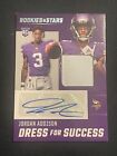 2023 Rookies And Stars Dress For Success JORDAN ADDISON RPA AUTO Rookie #’d/25