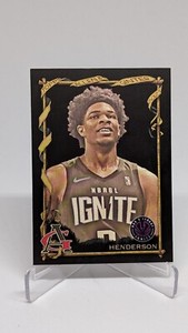 Scoot Henderson 2023 Topps Allen Ginter X Black #265 Rookie RC