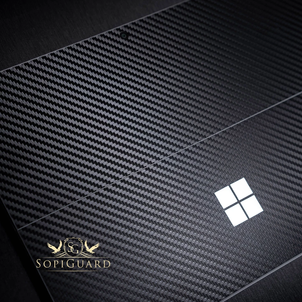 SopiGuard Sticker Skin decal Rear and Side Panel for Microsoft Surface Pro 9 - Image 1 of 4