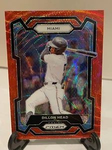 2024 Panini Prizm #79 Dillon Head Ruby Wave Prizm - Bild 1 von 2