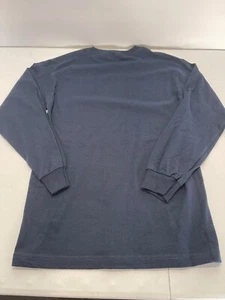 Adidas Womens T-Shirt Size Small Navy Blue Long Sleeve Crew Neck Pullover New - Picture 1 of 5