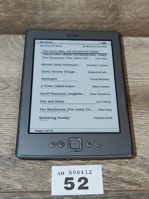 Amazon D01100 Kindle 4th Generation 2GB Wi-Fi 6" eBook Reader  - Image 1 of 4