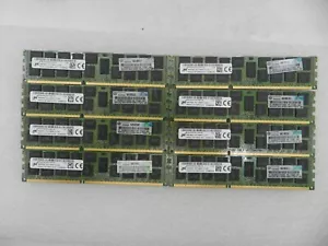 HP Micron 16GB (1 x 16GB) PC3-14900R Server Memory 2Rx4 Ram (Lot of 8) - Picture 1 of 4