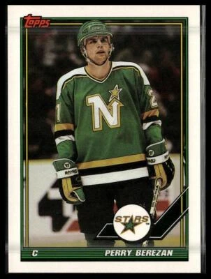1991-92 Topps #485 Perry Berezan - Image 1 of 2