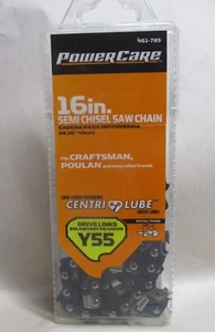 461-785 Power Care Y55 16 in. Semi Chisel Chainsaw Chain Fits Craftsman, Poulan  - Picture 1 of 6