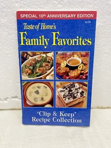 Taste Of Home's Family Favorites, Clip And Keep Recipe Collection 2002 Paperback - Imagen 1 de 2