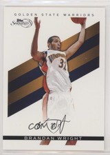 2008-09 Topps Signature Facsimile Signatures /289 Brandan Wright #TS-BW