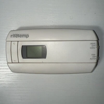 Rite Temp Universal Thermostat Digital Heat/Cool - Model 6020 - Works Great 👍 - Image 1 of 4