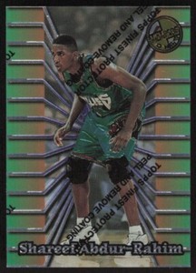 1996-97 Topps Stadium Club Members Only 55 With Coating Shareef Abdur-Rahim RC