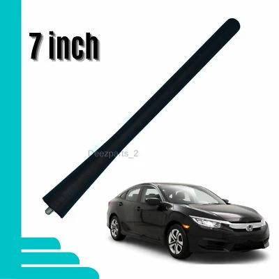 Antena 7" negra para Honda Civic 2002-2020 Foto 1 de 4