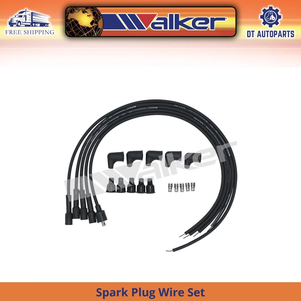 Juego de cables de bujía Walker 1986 1987 para Pontiac Sunburst 1,5 L L4 1985-1988 Foto 1 de 2