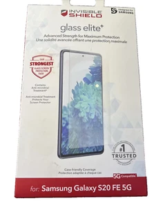 ZAGG Verre Elite+ Vitre Protecteur d'écran pour Samsung Galaxy S20 FE 5G - Photo 1 sur 1