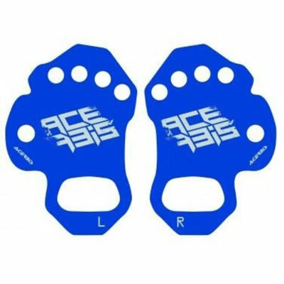 ACERBIS PALM PROTECTORS SAVERS BLUE MOTOCROSS MX ENDURO NO BLISTERS GLOVES BMX
