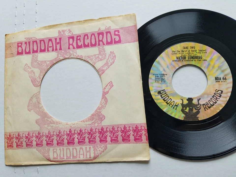 VICTOR LUNDBERG - Take Two (For The Relief Of Racial Tension) '68 SPOKEN WORD NM - Image 1 of 2