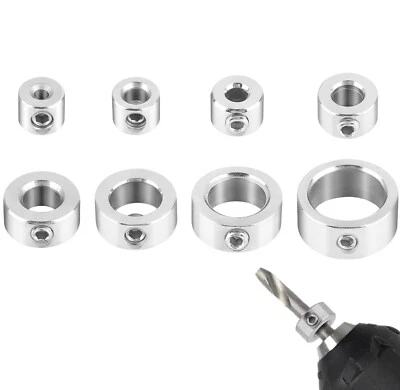 1/2/5/10 Stück Metall Stellringe Ø3mm-12mm Größe frei wählen Stellring Neu - Bild 1 von 4