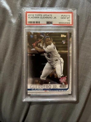 2019 Topps Update Series Home Run Derby Vladimir Guerrero Jr. PSA 10 - Image 1 of 2