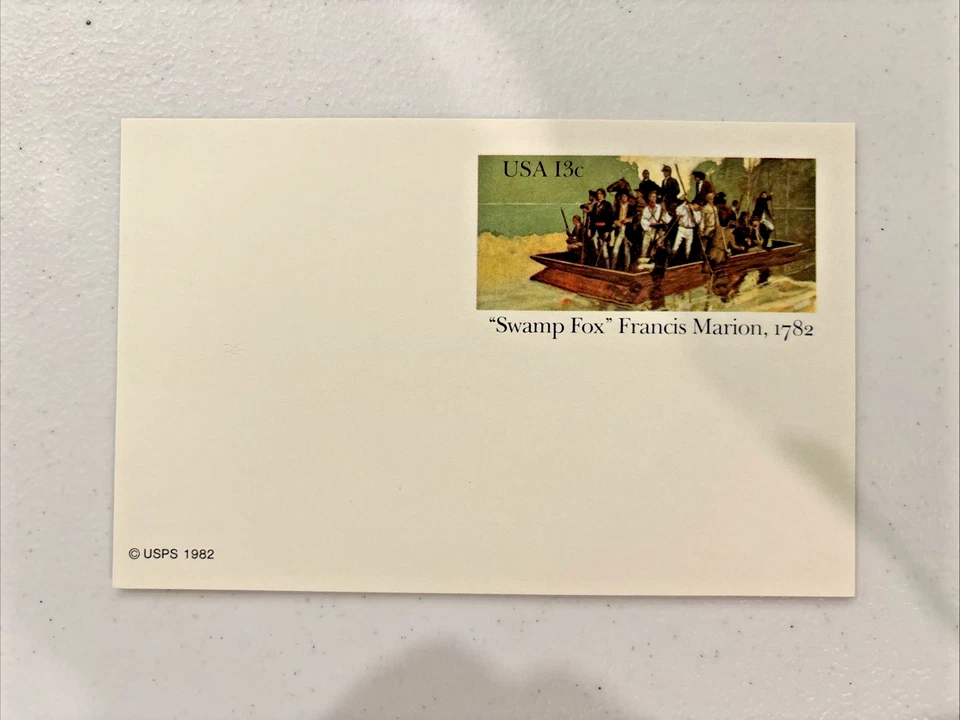 1983 13c "Swamp Fox" Francis Marion Postal Card #UX94 - Image 1 of 1