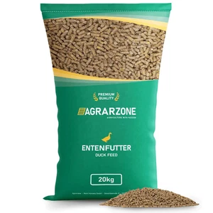 Agrarzone Entenfutter Pellets 20 kg Laufenten Körnerfutter Geflügelkörnerfutter - Bild 1 von 7