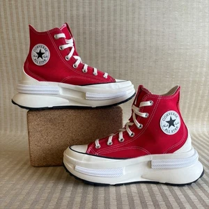 Converse Run Star Legacy CX Hi Shoes Womens Size 7.5 Red High Top Platform CTAS - Picture 1 of 17