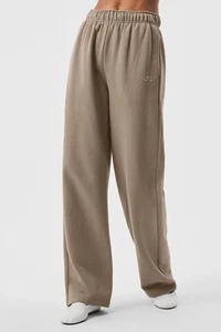 New AIo Yoga Women's Accolade Straight Leg Sweatpant Gravel Pants Size S M L - Picture 1 of 6