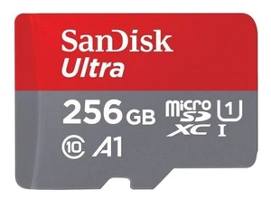 SanDisk microSDXC 100MB/s 256GB Ultra SanDisk SDSQUAR-256G-GN6MN Overseas Packag - Picture 1 of 3