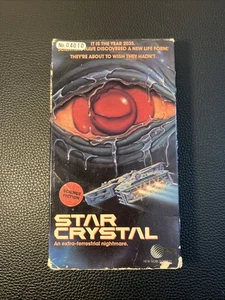 Star Crystal VHS 1985 Sci-Fi Horror Alien Movie Vintage Video Cassette Tape - Picture 1 of 8