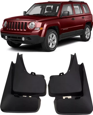 Guardabarros para Jeep Patriot 2011-2020 nuevos protectores contra salpicaduras delanteros y traseros moldeados Foto 1 de 4