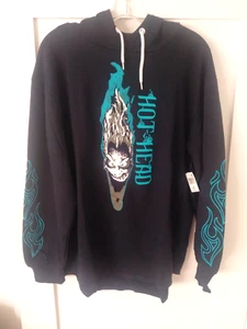 Sudadera con Capucha Disney Adulto Mediana Azul Medianoche Hércules Hades Hot Head Parque Villanos - Imagen 1 de 12