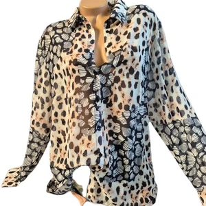 Aniston Bluse Tunika Shirt Damen Oberteil gemustert Leo Gr. 36 bis 48 (6 820) - Bild 1 von 10