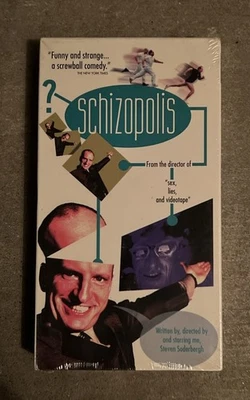 Schizopolis VHS 1997 Steven Soderbergh Fox Lorber New SEALED Cult Comedy - Image 1 of 3