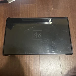 Organizador de plástico SKS vintage anillo negro soporte collar joyería baratija caja - Imagen 1 de 17