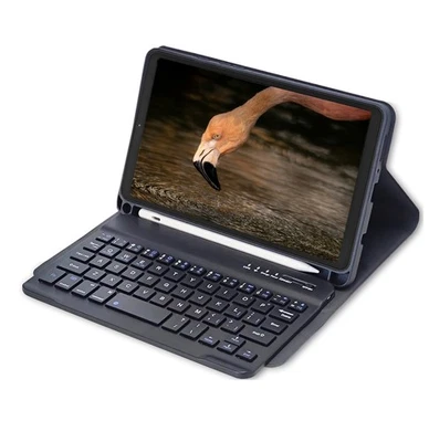 Teclado/Caixa para Samsung Galaxy Taxx A9 8,7" - Magnético - Suporte para Caneta - Preto - Imagem 1 de 4