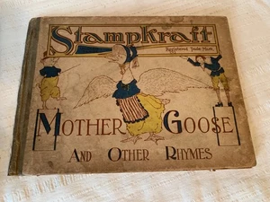 Stampkraft Mother Goose & Other Rhymes 1919 - Antique Vintage Book OLD - Bild 1 von 12