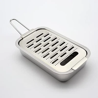 Nihonbashi Kiya Honmedate Pure Copper Box Grater Copper Grater Daikon Radish - Image 1 of 3