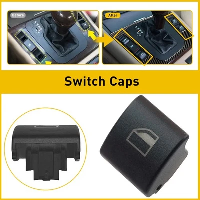 Tapa de botón de interruptor de ventana izquierda para BMW E46 serie 3 323i 325i 330i M3 328i Foto 1 de 4
