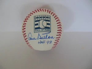 DON SUTTON SIGNED AUTOGRAPHED "HOF 98" Hall Of Fame HOF Logo Baseball w/PSA - Picture 1 of 3