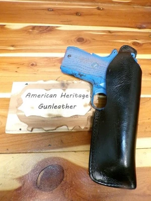 Vintag Federal Man FM-250 BUCHEIMER Gun Holster for COLT 45 Commander 1911 4.25" - Image 1 of 4