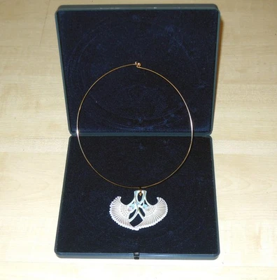 Halsreif Halskette Porzellan Rosenthal "Classic Rose" 80er Vintage - Bild 1 von 4