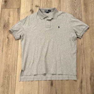 Polo Ralph Lauren polo maglia uomo grande grigio erica piqué pony #865 - Foto 1 di 8