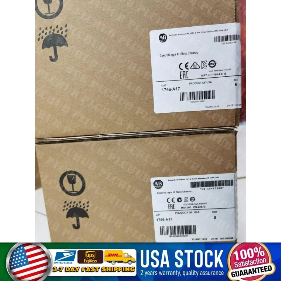 NEW Allen-Bradley AB 1756-A17 ControlLogix 17 Slots Chassis Module New Sealed - Image 1 of 1