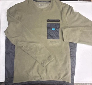 Men’s Under Armour Coldgear Infrared Fleece Green/Black - Picture 1 of 7