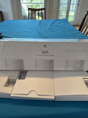 Google Model AC-1304  Wireless Router 3 Pack Home Wi-Fi System NIB - Image 1 of 4