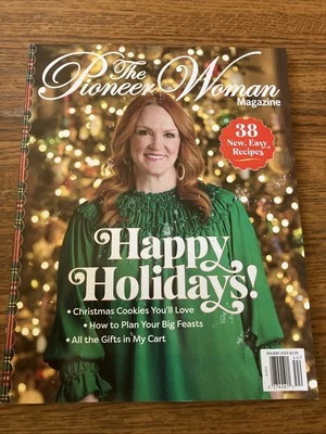 THE PIONEER WOMAN MAGAZINE HAPPY HOLIDAYS CHRISTMAS 2024 RECIPES & MORE !! - Image 1 of 4