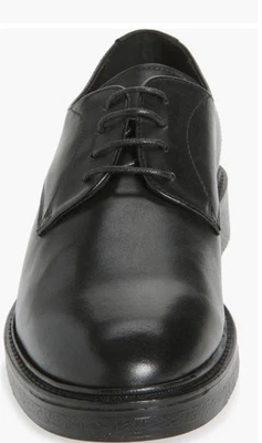 NIB MENS Bruno Magli Vincenzo Derby 11 M BLACK Leather - Image 1 of 4