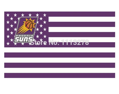 Phoenix Suns Flag Banner 2x3,3x5,4x6ft Polyester Basketball World Champions 009 Cover