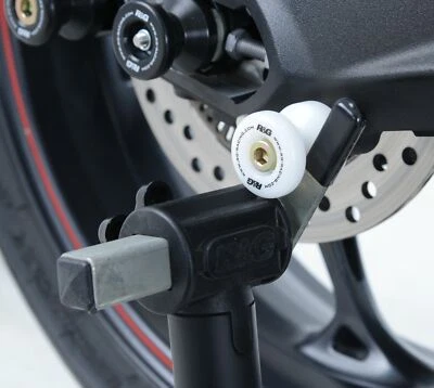 Carretes de algodón Triumph Street Triple 675 RX 2015-2016 R&G CR0032WH Foto 1 de 3