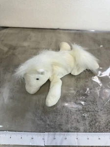 "Bolso de peluche para animales de peluche Aurora World blanco caballo pony de 4""" - Imagen 1 de 4