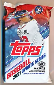 2021 Topps Update Baseball Jumbo Pack - 46 Karten - Bild 1 von 2